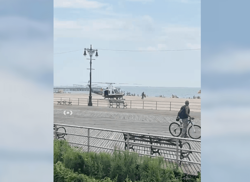 The NYPD Aviation Unity was assisting in the search