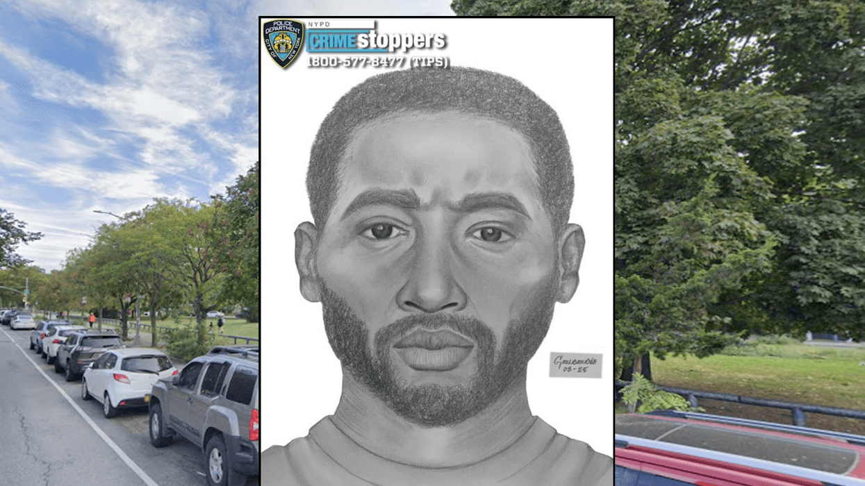 The NYPD released a photo of the suspect Friday in the broad-daylight attack in Flushing Meadows Corona Park