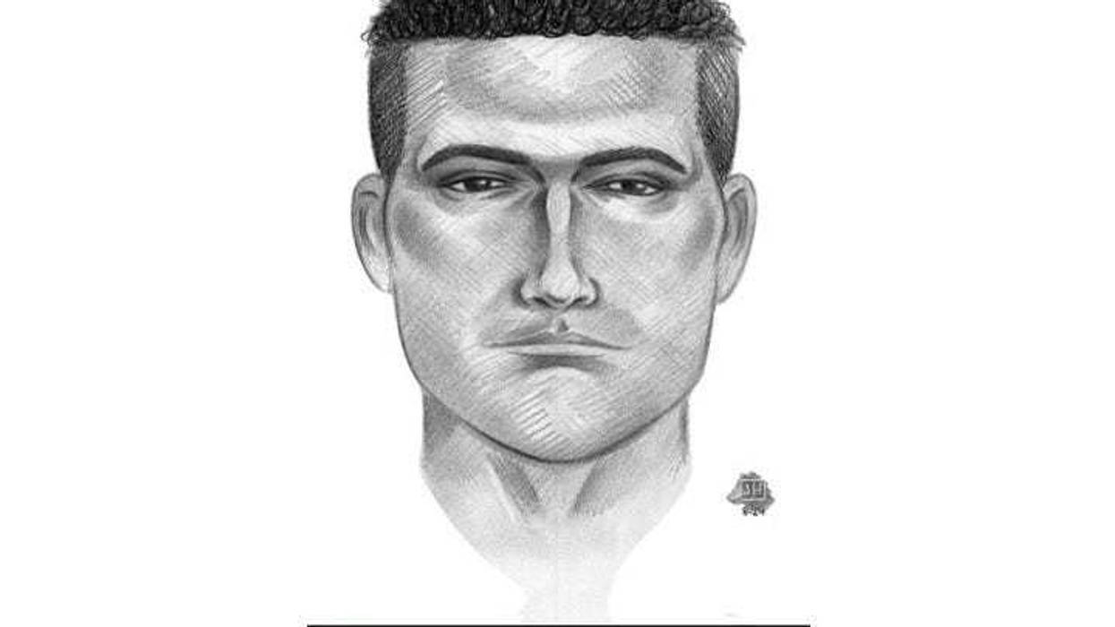 The NYPD released a sketch of the suspect wanted for committing the violent attack on Thursday.