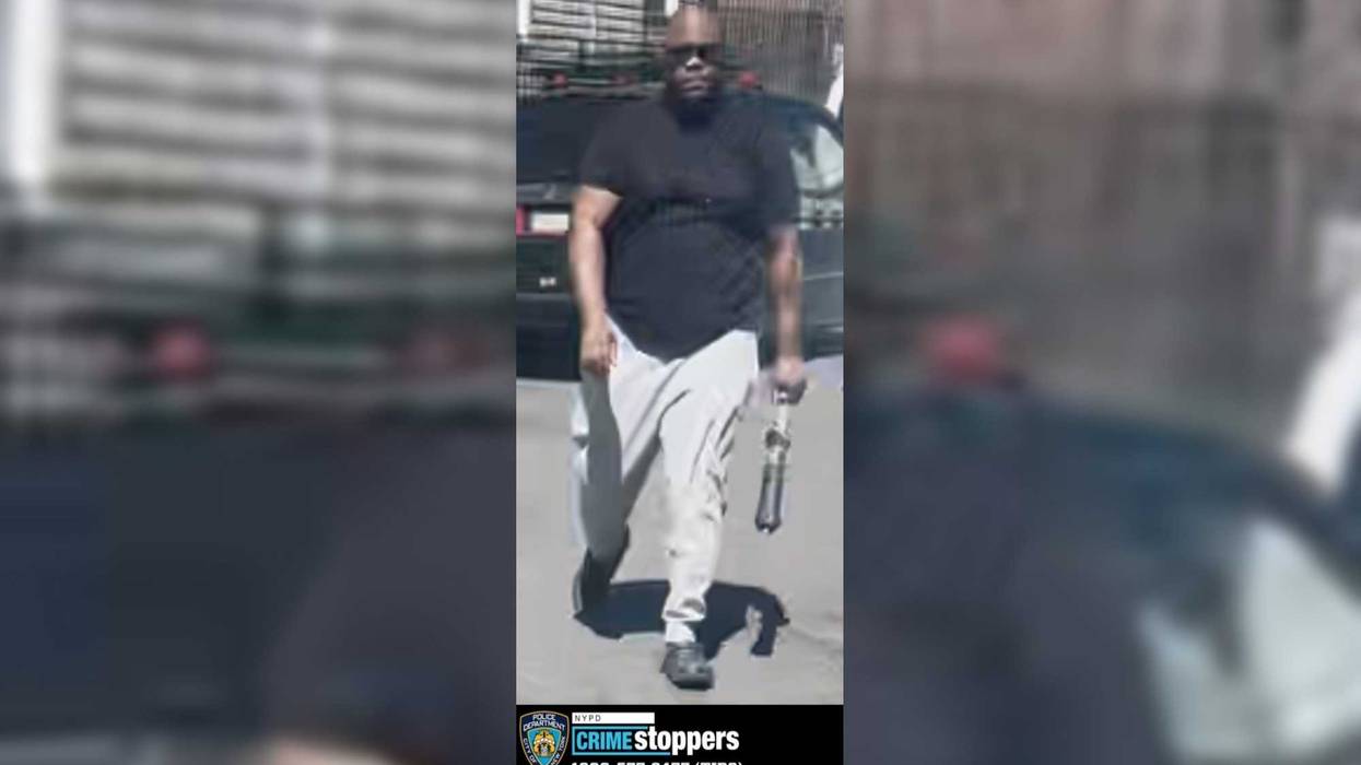 The NYPD released a surveillance image Tuesday of the suspect in the March 30 assault