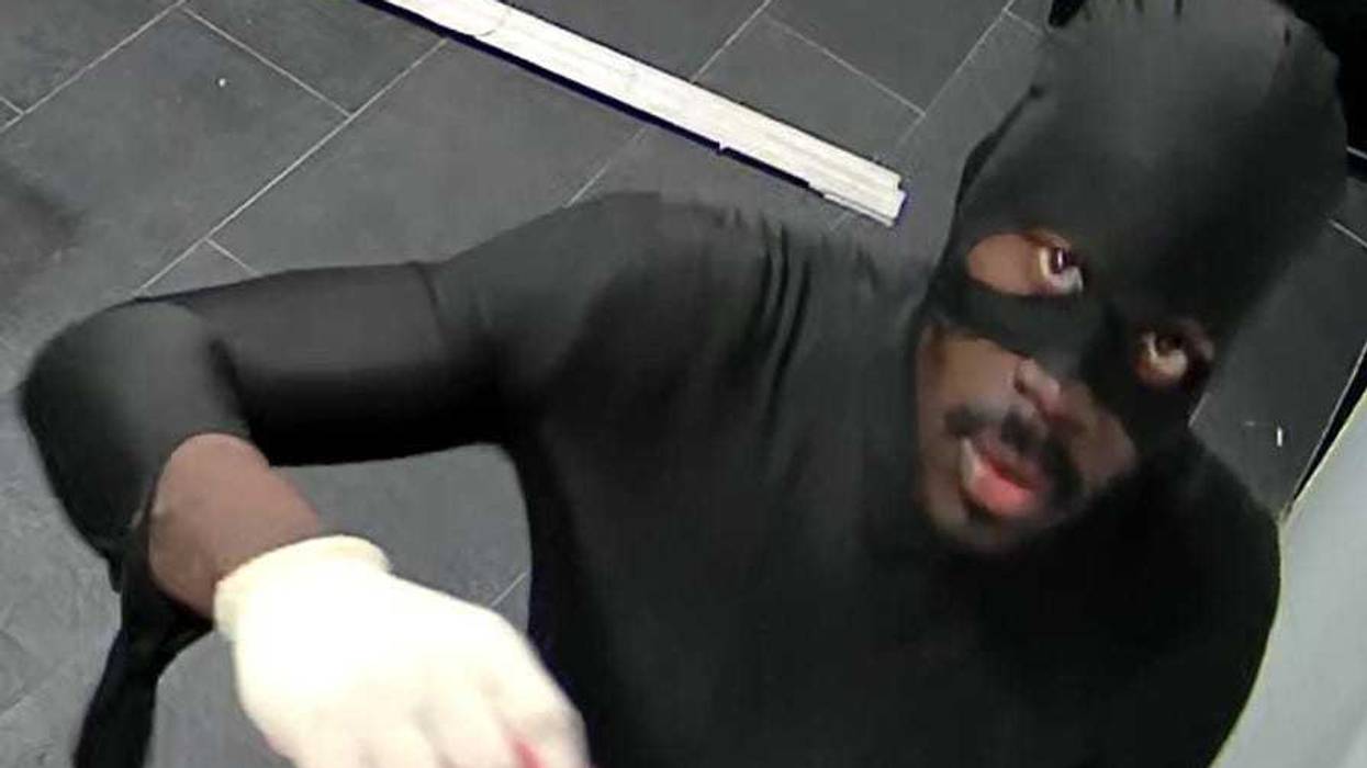 The NYPD released an image of the burglary suspect Monday