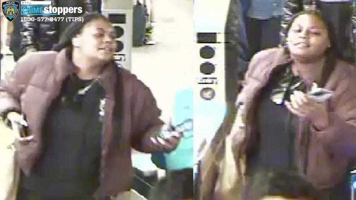 The NYPD released images Friday of the woman they're searching for in Monday evening's attack in Bed-Stuy