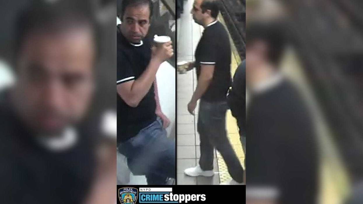 The NYPD released images of the suspect before Kamal Semrade was arrested Monday