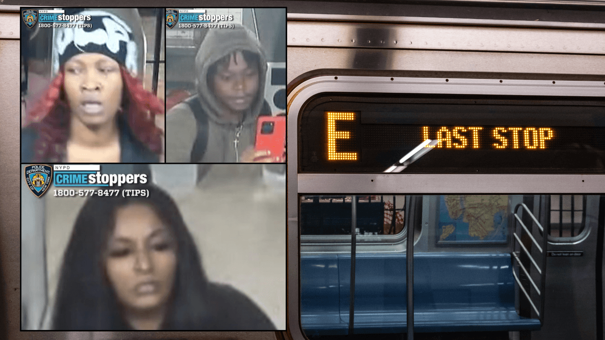 Trio wanted for beating up man and stealing his headphones on Queens E train: police