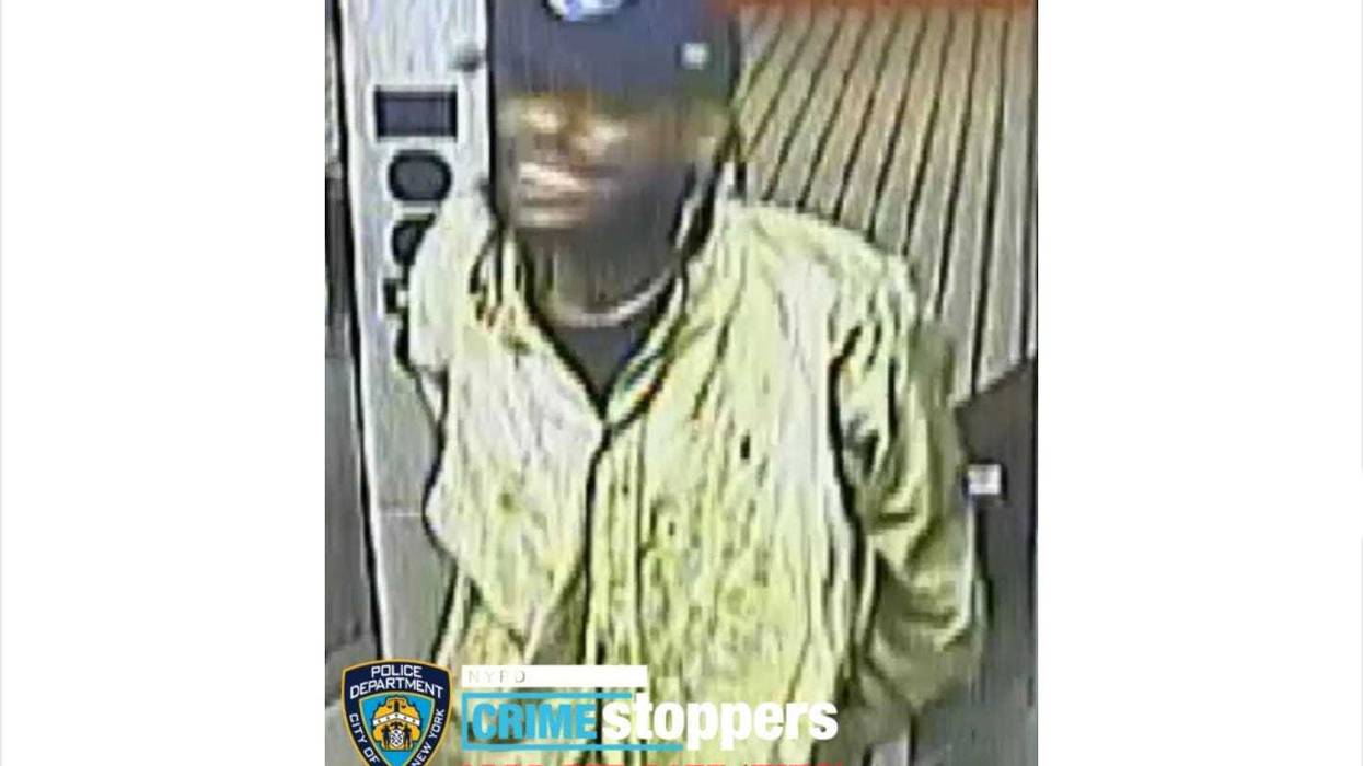 The NYPD released surveillance footage of the suspect, who was last seen wearing a dark baseball cap, yellow jacket and dark pants.