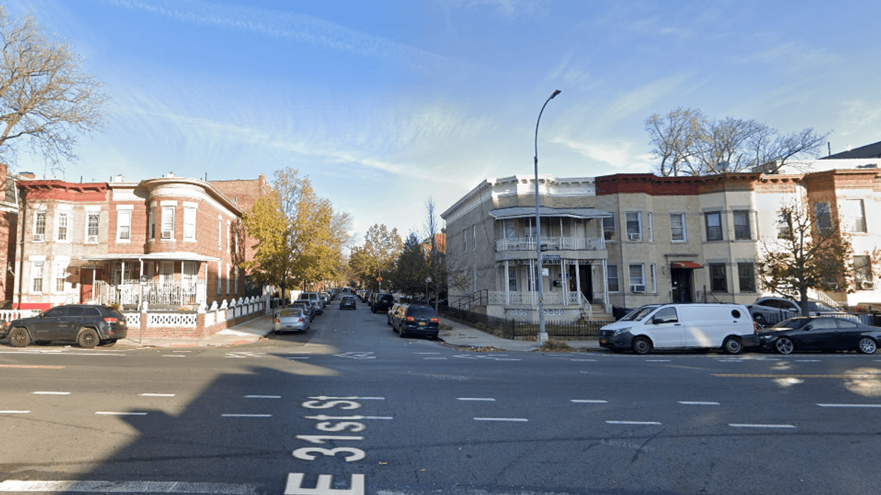 The off-duty officer was struck by a car at Clarendon Road and East 31st Street in Flatbush on Thursday afternoon