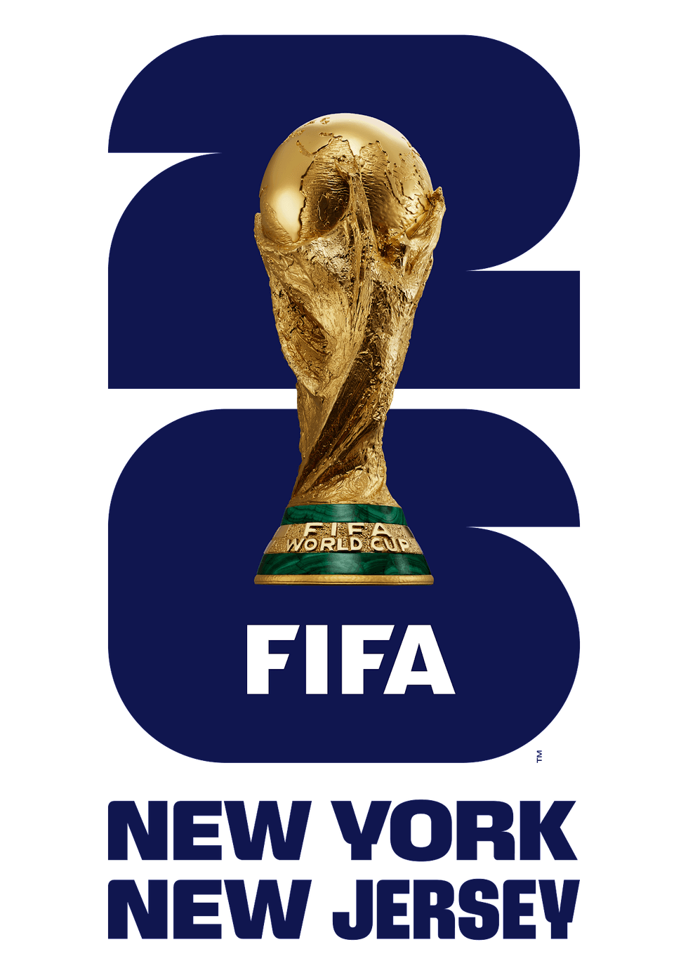 The official logo for the New York/New Jersey FIFA World Cup 2026 host city.