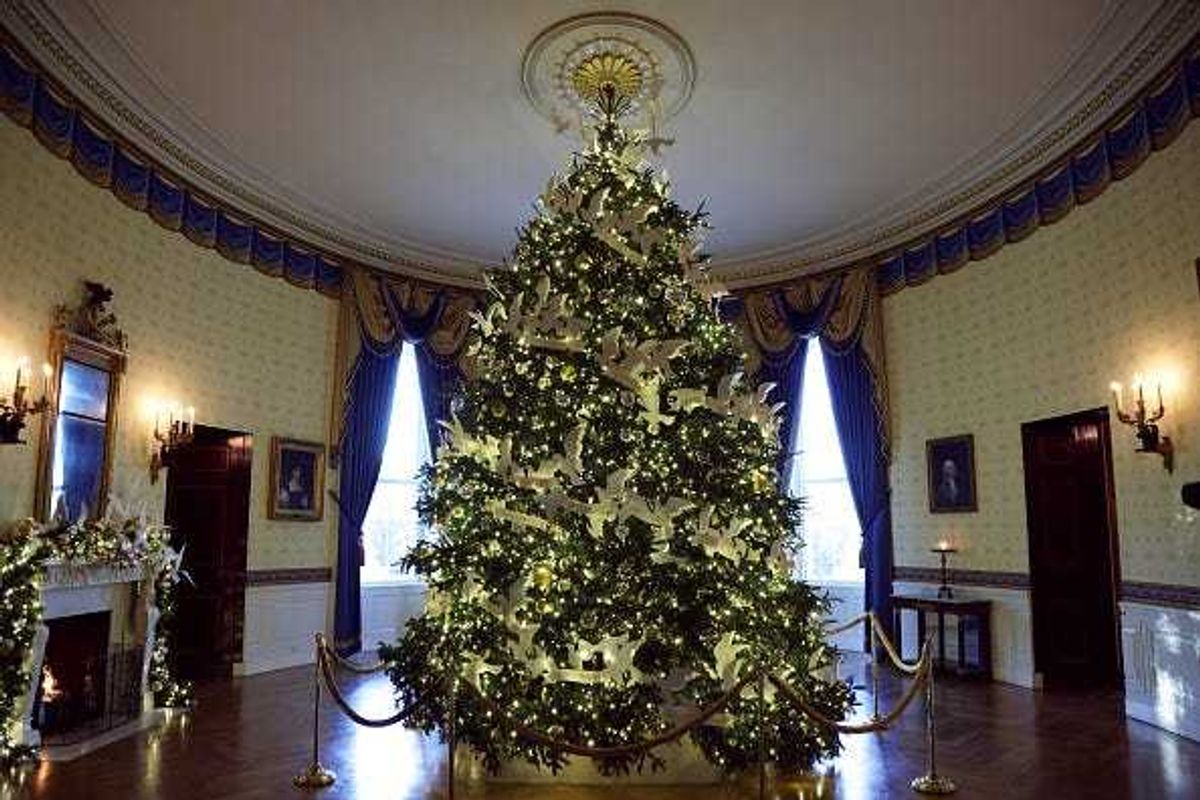 The official White House Christmas Tree.
