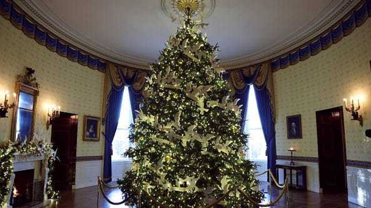 The official White House Christmas Tree.