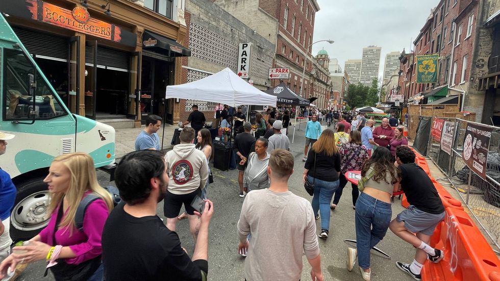 The Old City Eats block party.