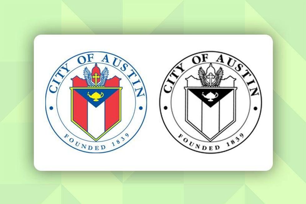 The old logo that Austin is replacing