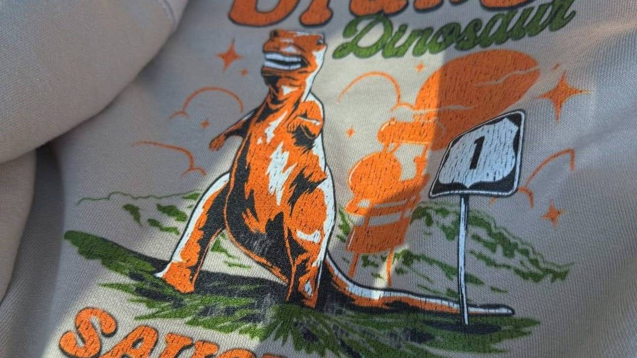 The Orange Dinosaur