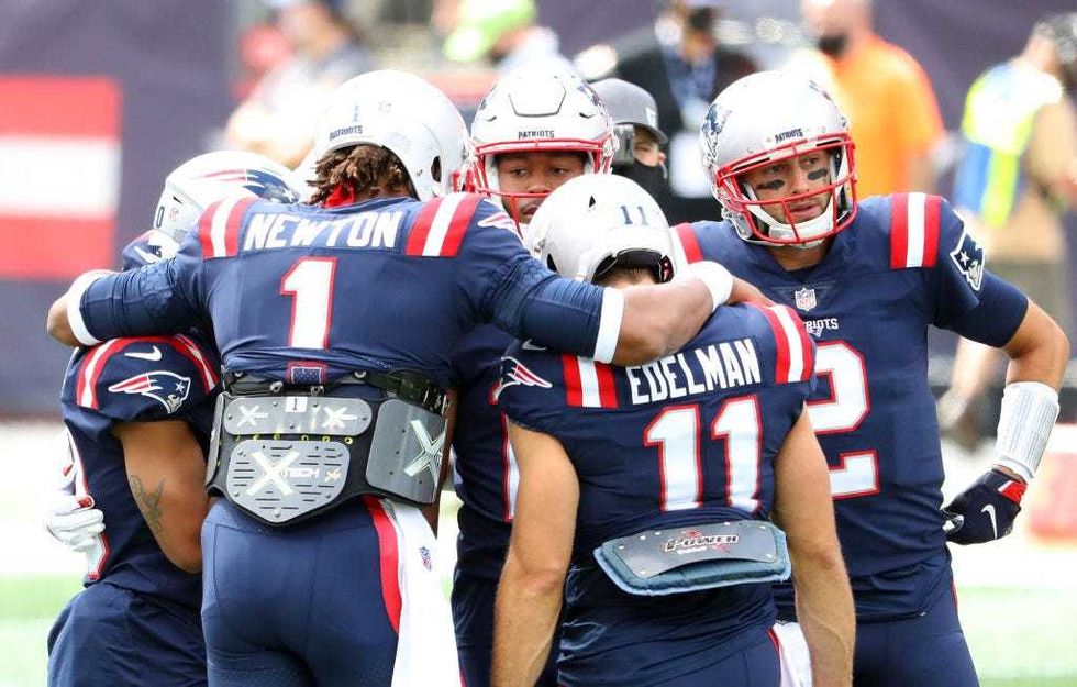 The Patriots offense