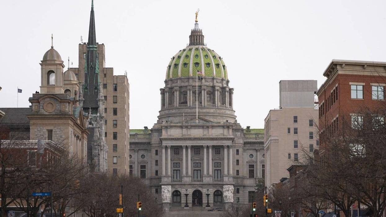 The Pennsylvania State Capitol.