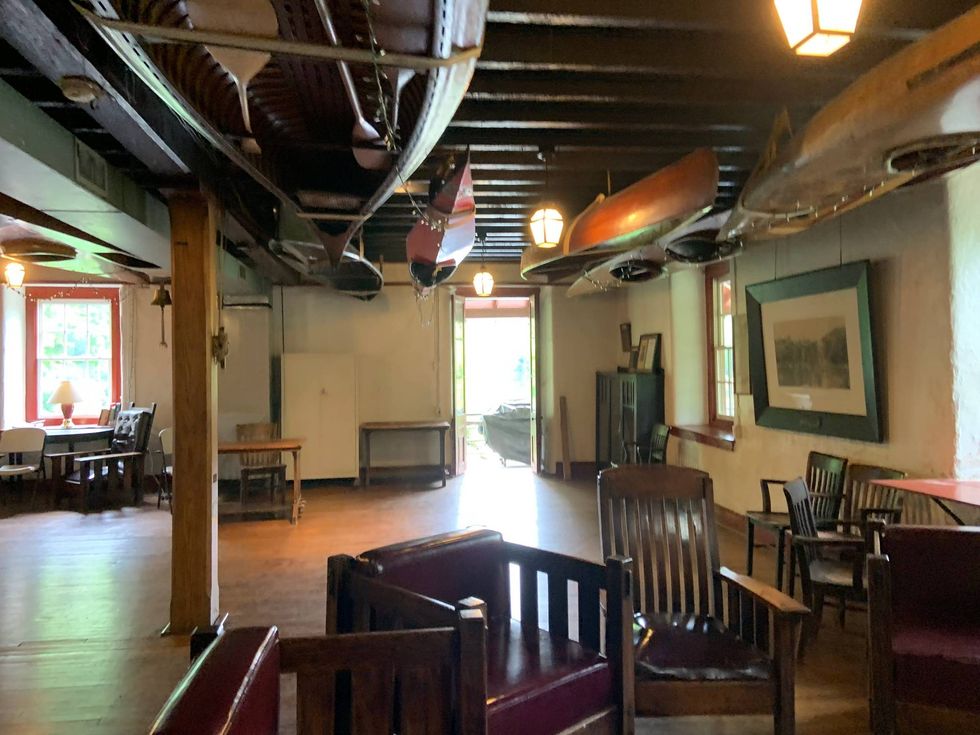 The Philadelphia Canoe Clubhouse may date back to the 1700s or earlier. The club has been leasing it from the city for 118 years.
