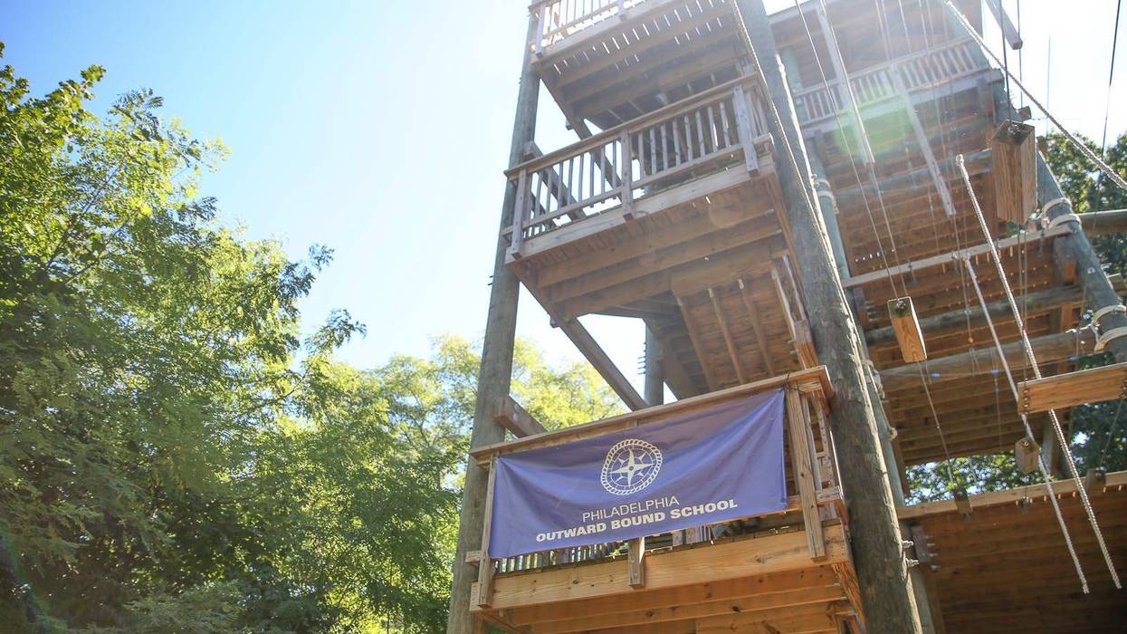The Philadelphia Outward Bound School, apart of the Discovery Center in Fairmount Park, serves between seven and eight thousand kids and adults each year.