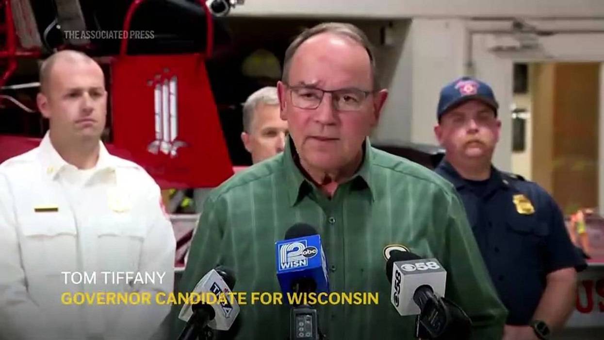 The pilot “said we are going down,” Tiffany, a Republican, told reporters at a downtown Wausau firehouse. “'Pull your seat belt tight.' I gave it a yank and pulled it good and tight. It was probably about 10 seconds later ... we hit the water.”