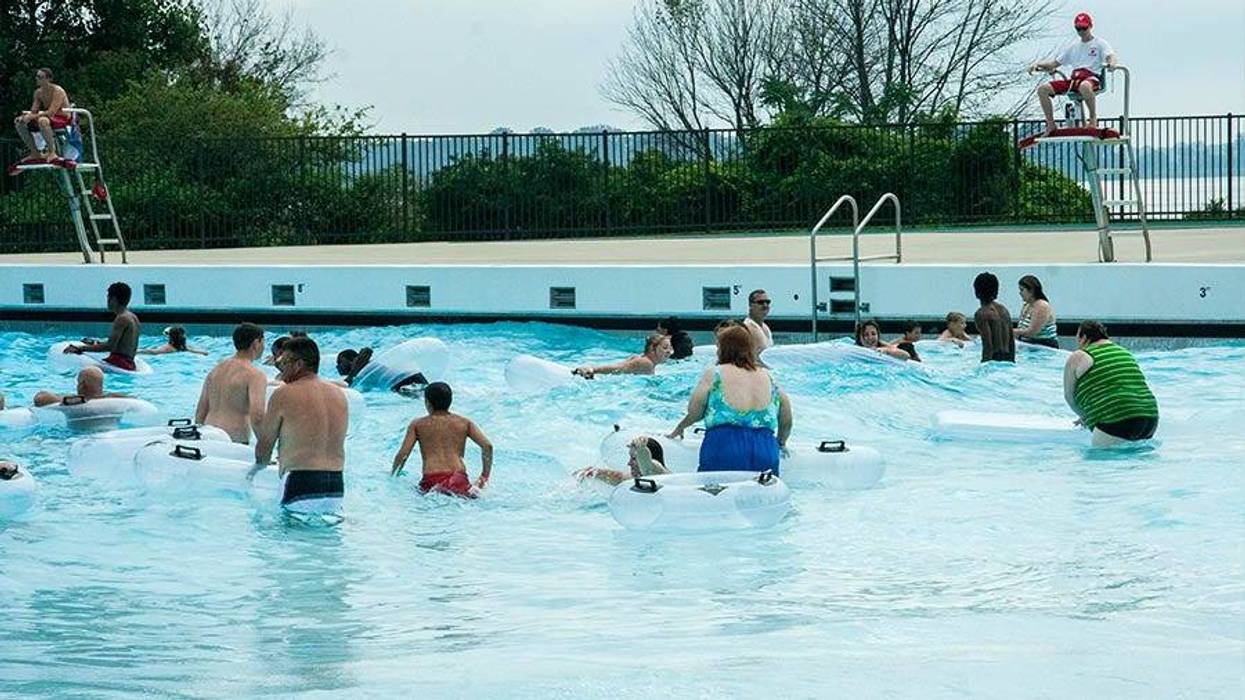 The pool at Lake Erie Metropark is closed