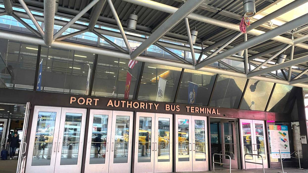 The Port Authority Bus Terminal on Eighth Avenue
