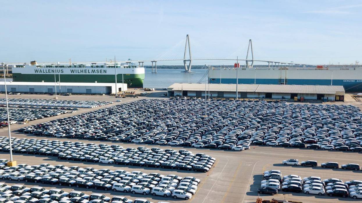The Port of Charleston in South Carolina