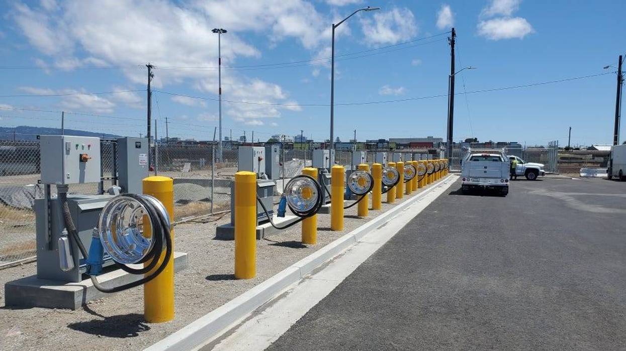 The Port of Oakland is getting a fleet of 10 new electric trucks as part of a new zero-emissions truck project.