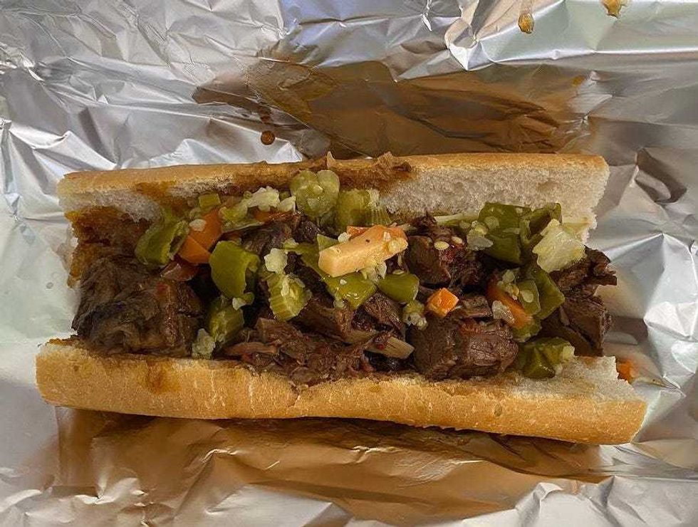 The pot roast sandwich at Bojono