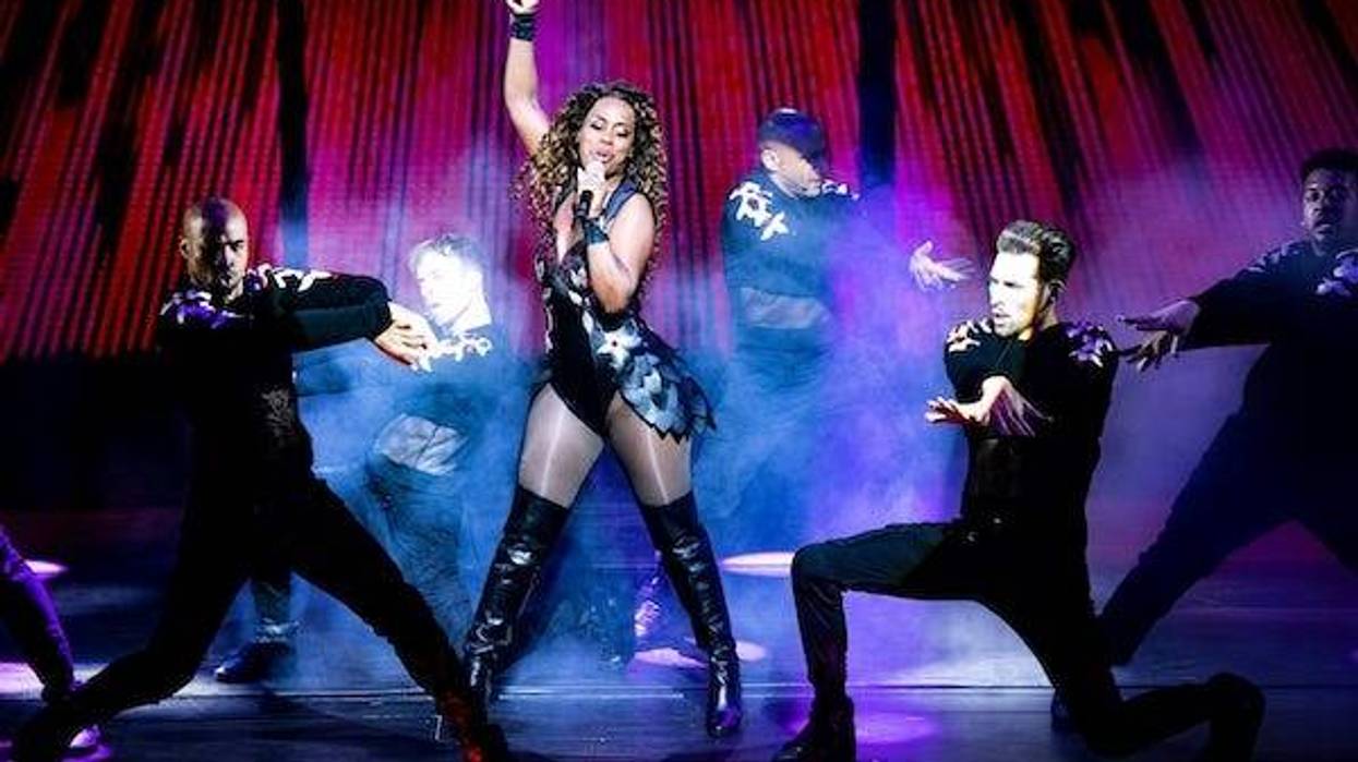The preview of musical The Bodyguard. The musical based on the film of the same name with Whitney Houston and Kevin Costner