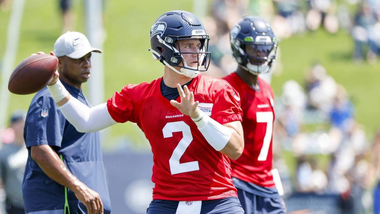 The QB competition continues between Geno Smith and Drew Lock
