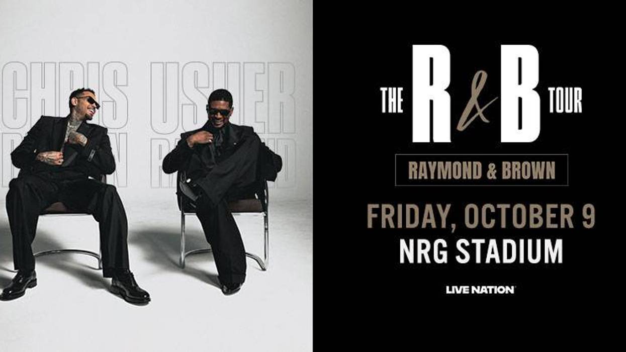 The R & B Tour Raymond & Brown October 9 NRG Stadium Usher and Chris Brown