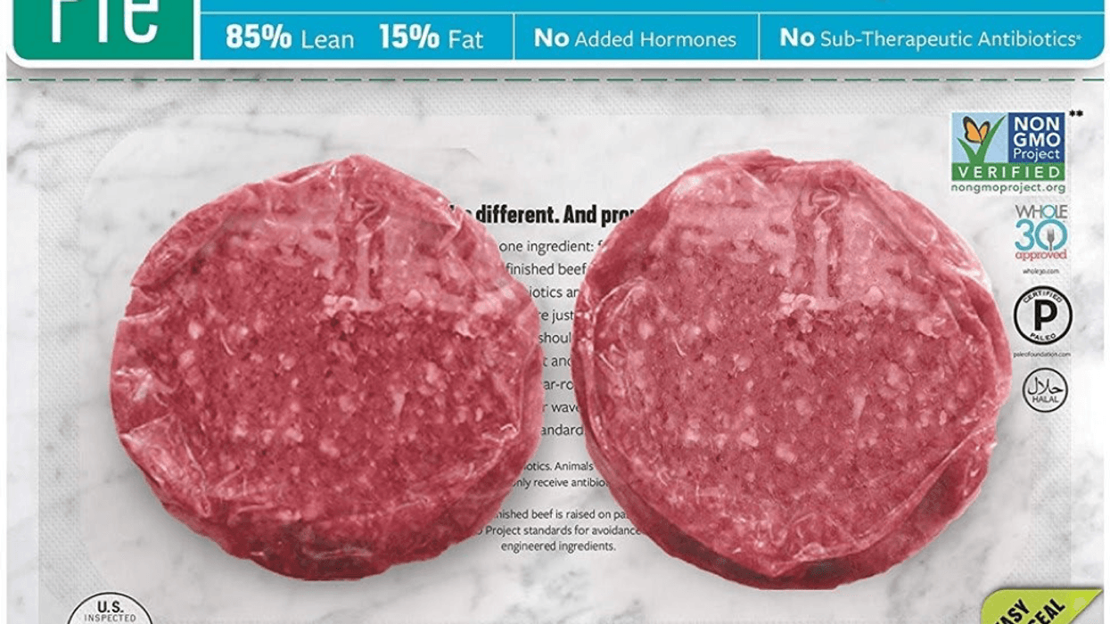 The recalled beef patties from Weinstein Wholesale Meats.