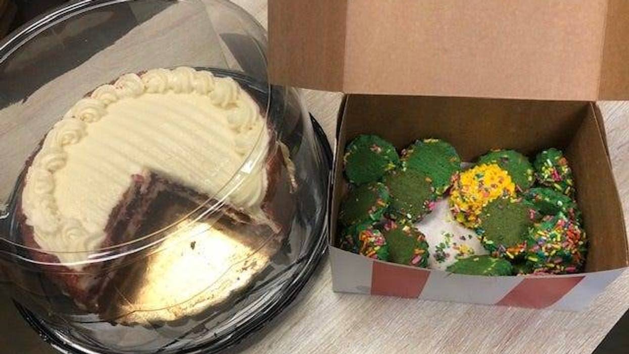 The Red Velvet Cake and Cookies