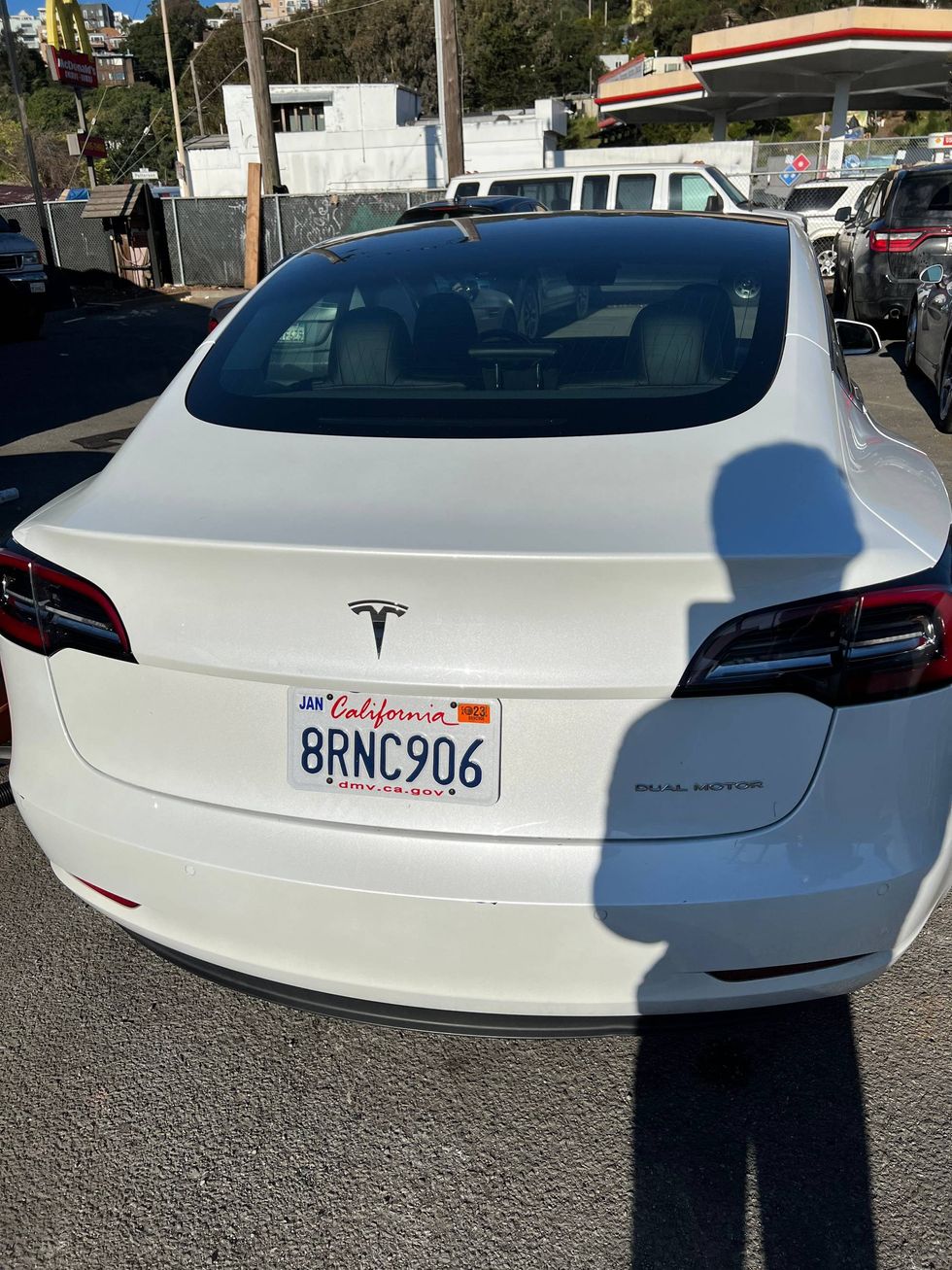 The rental vehicle Christopher was last seen in.