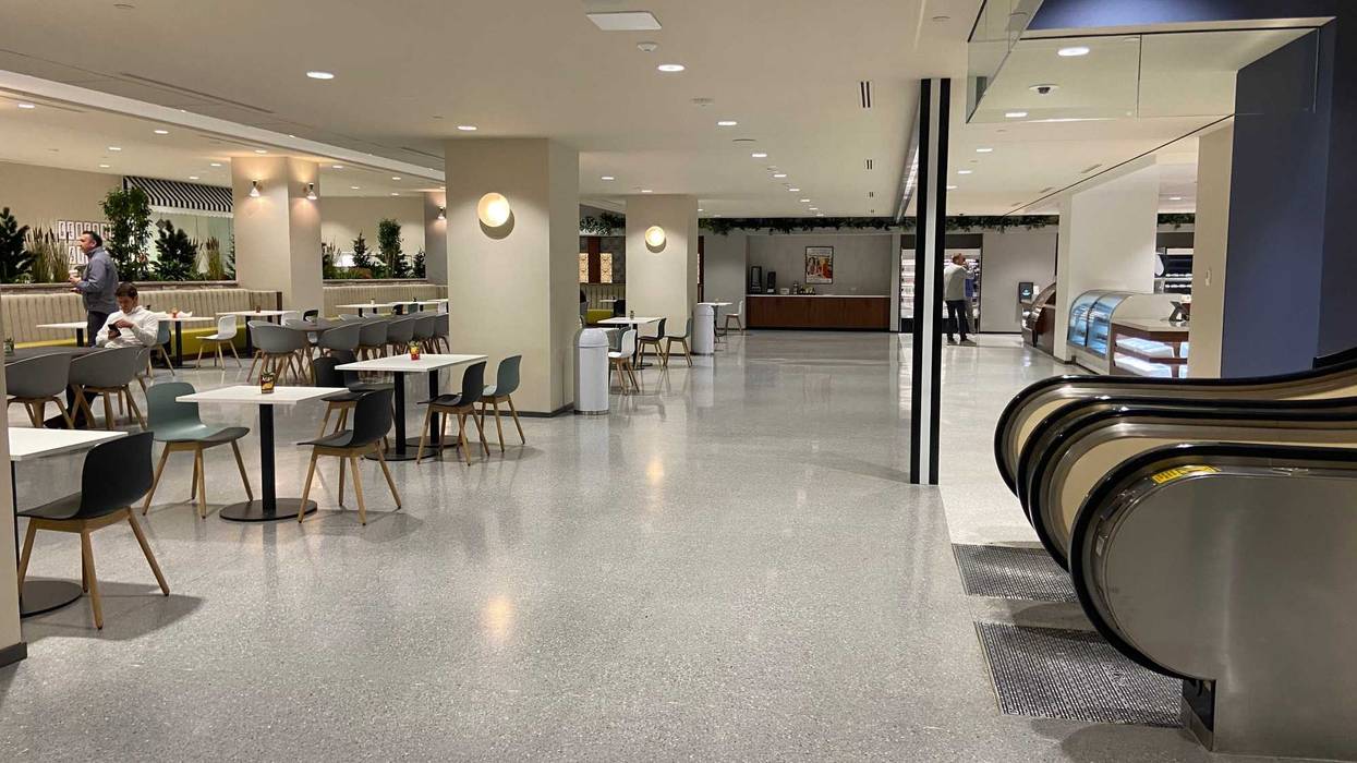 The revamped and refreshed - yet old school - Northstar Center in downtown Minneapolis.