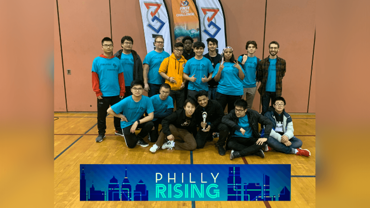 The Robogriffins, representing the Academy at Palumbo in South Philadelphia, won the 2020 CoderZ Pro League world championship.
