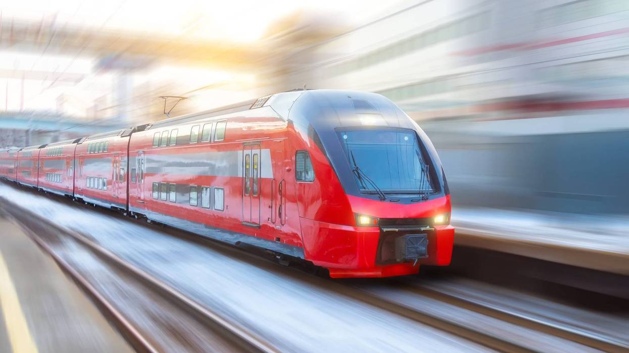 The route will help take cars off the areas congested roadways.