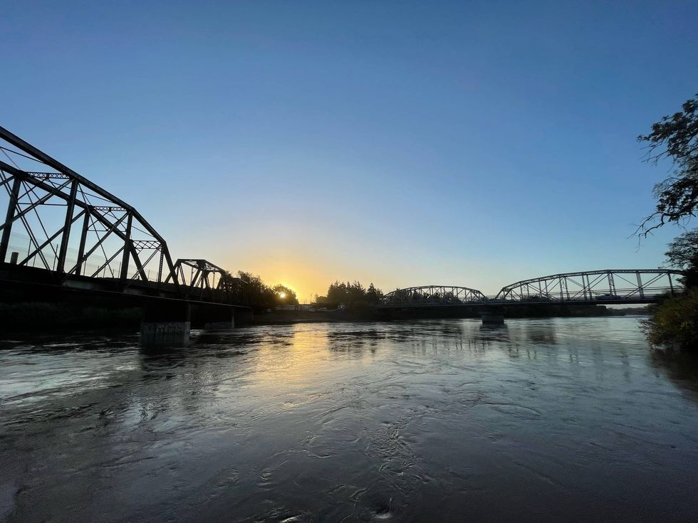 The Russian River after Sunday