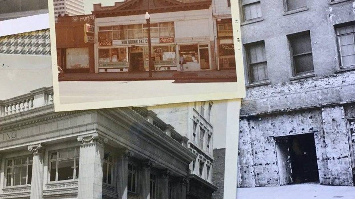 The San Francisco Public Library has made a collection of 90,000 photographs of the city available for viewing at its central branch.