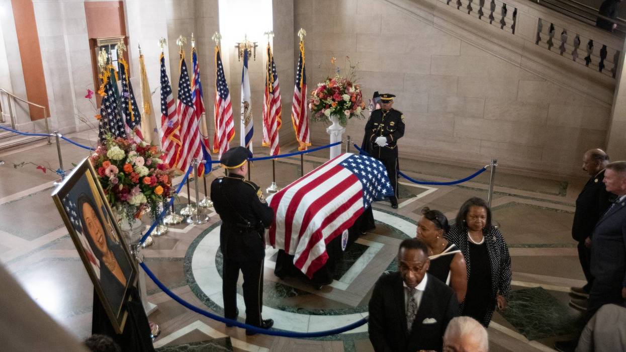 The second of a three-day celebration of life events honoring the late Lt. Gov. Sheila Oliver, who lies in state in the Essex County historic courthouse Rotunda, in Newark on Aug. 11, 2023.