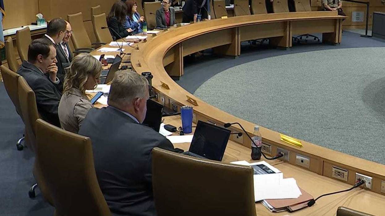 The Senate Gun Violence Prevention Working Group, an 11-person committee gathering ahead of a potential special legislative session to address gun violence.