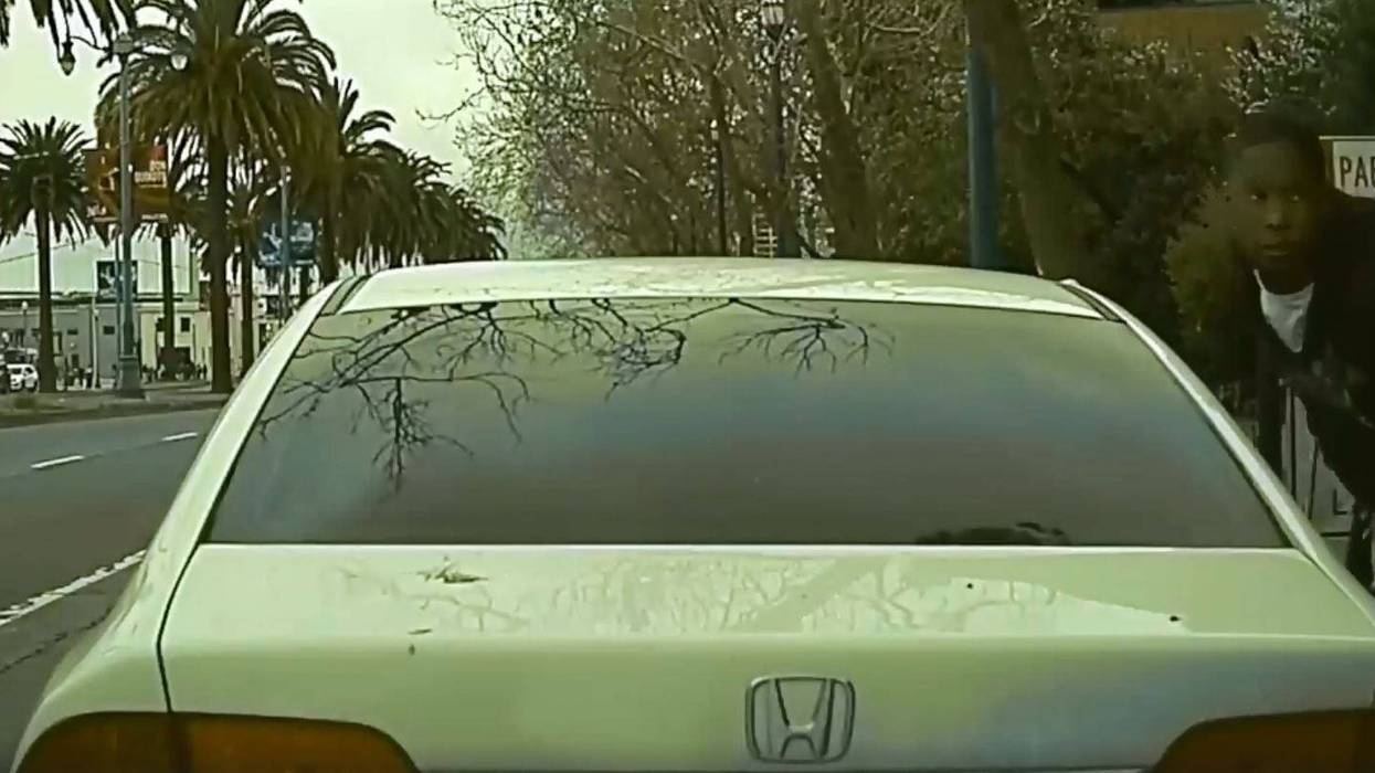 The Sentry feature on a Tesla helped San Francisco police capture the alleged thief who had broken into the car.