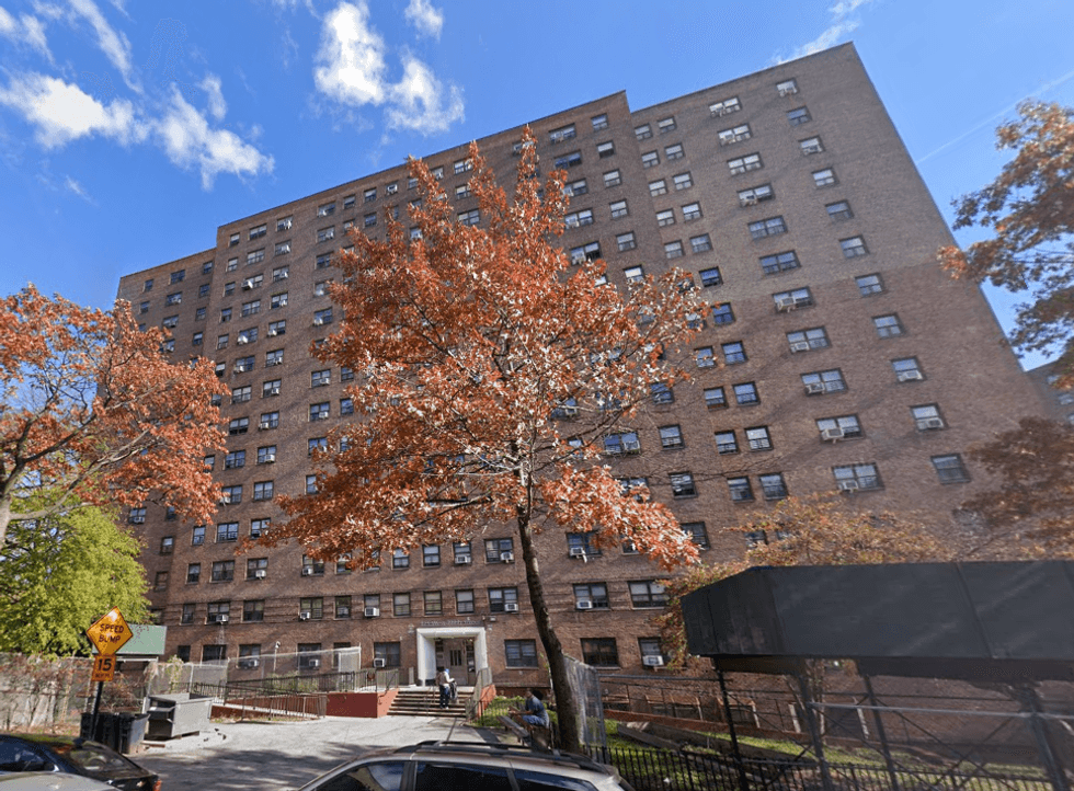 The shooting happened at a high-rise in the Marble Hill Houses