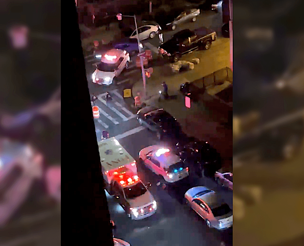 The shooting led to a heavy police response at Courtlandt Avenue and E. 158th Street overnight