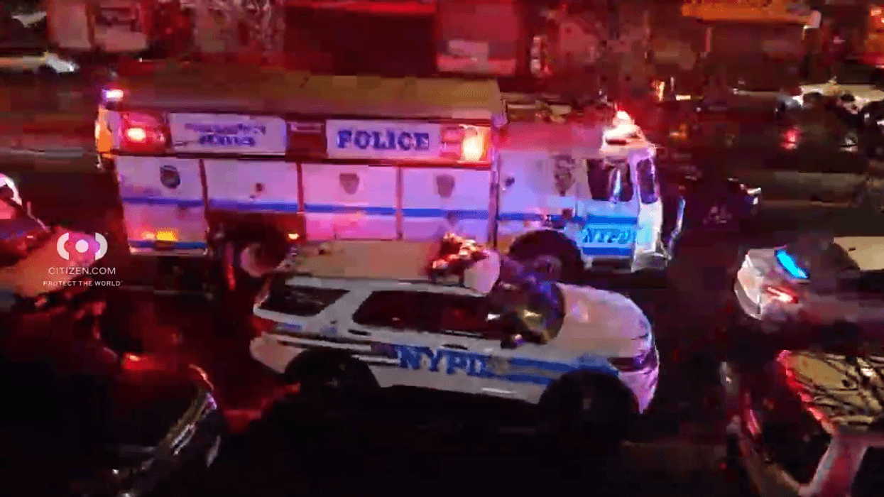 The shooting unfolded around 11 p.m. Sunday on Atlantic Avenue in Cypress Hills, police said