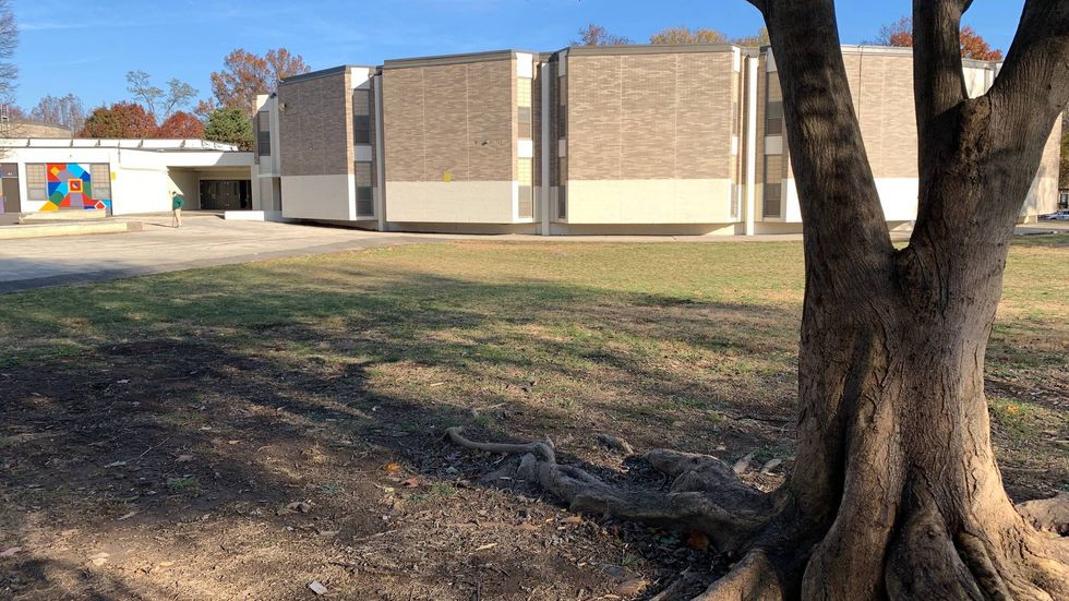 The site of an outdoor classroom