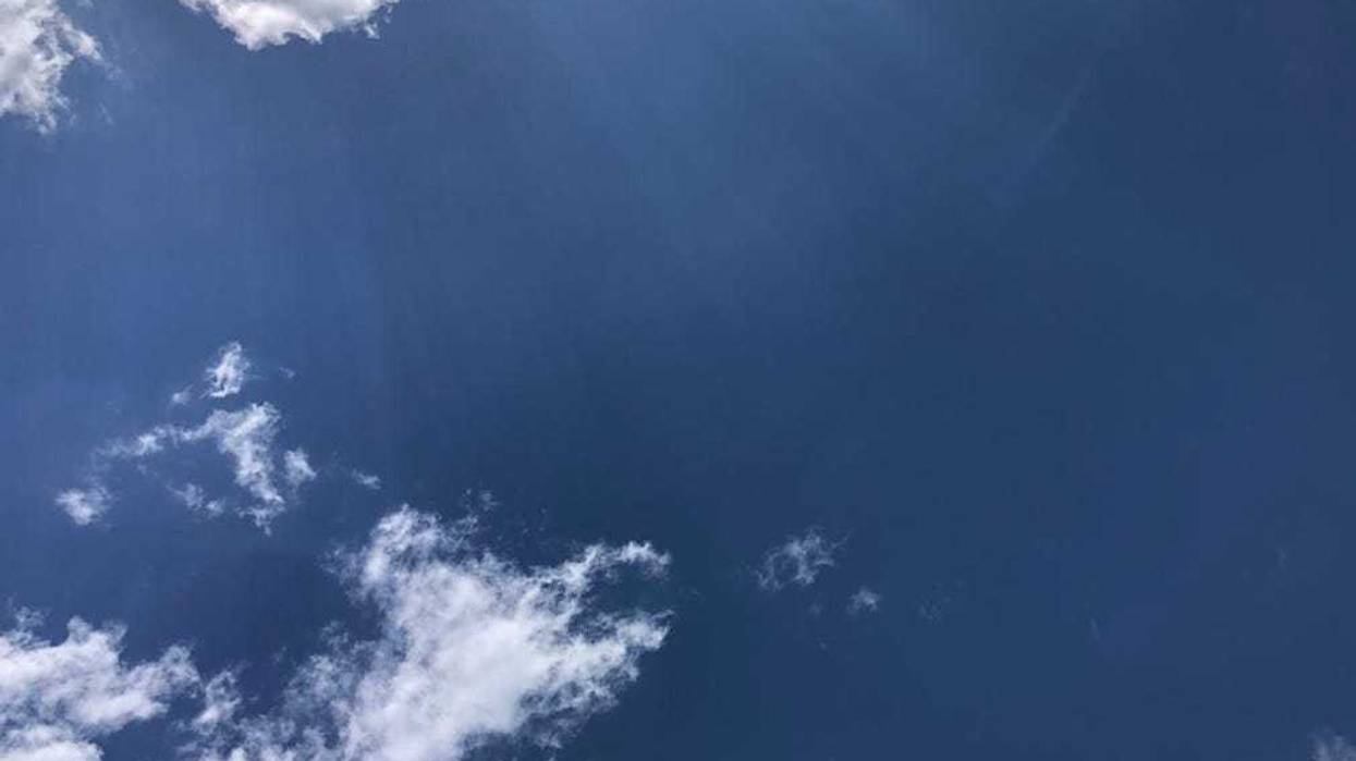 The sky in Virginia