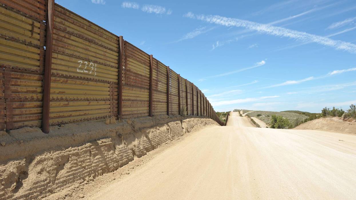 The southern USA-Mexican border