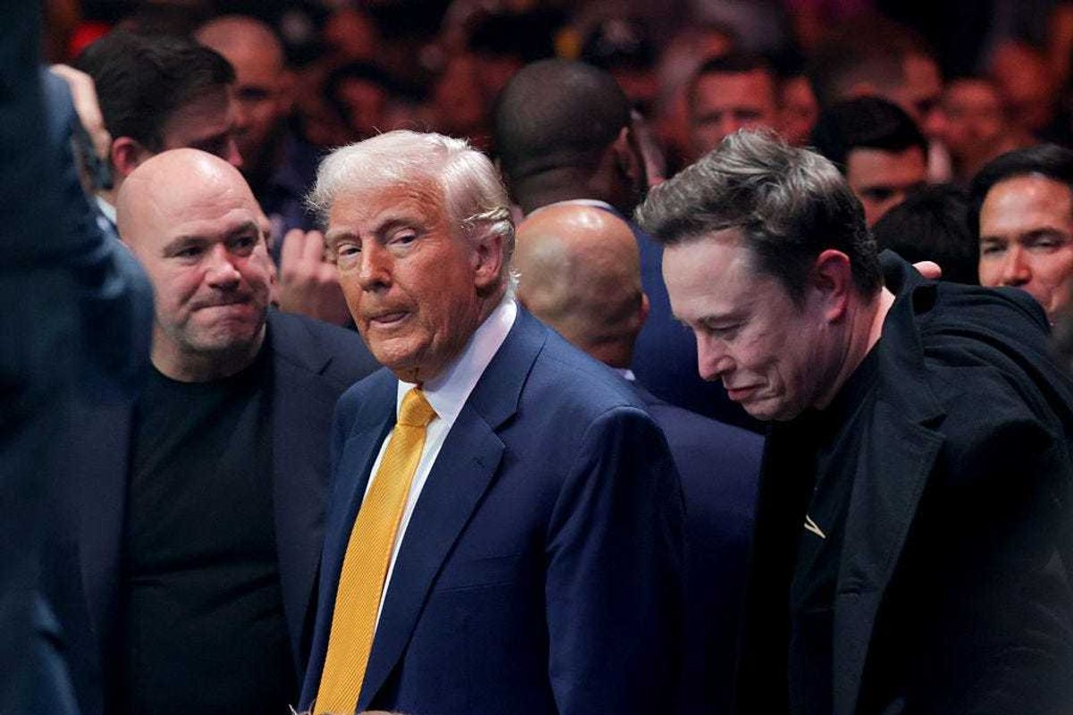 The spectacular blow-up between the president of the United States and the world’s richest man played out on their respective social media platforms Thursday.