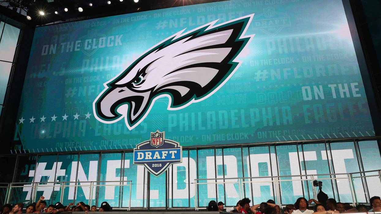 The stage at the NFL Draft in 2018.
