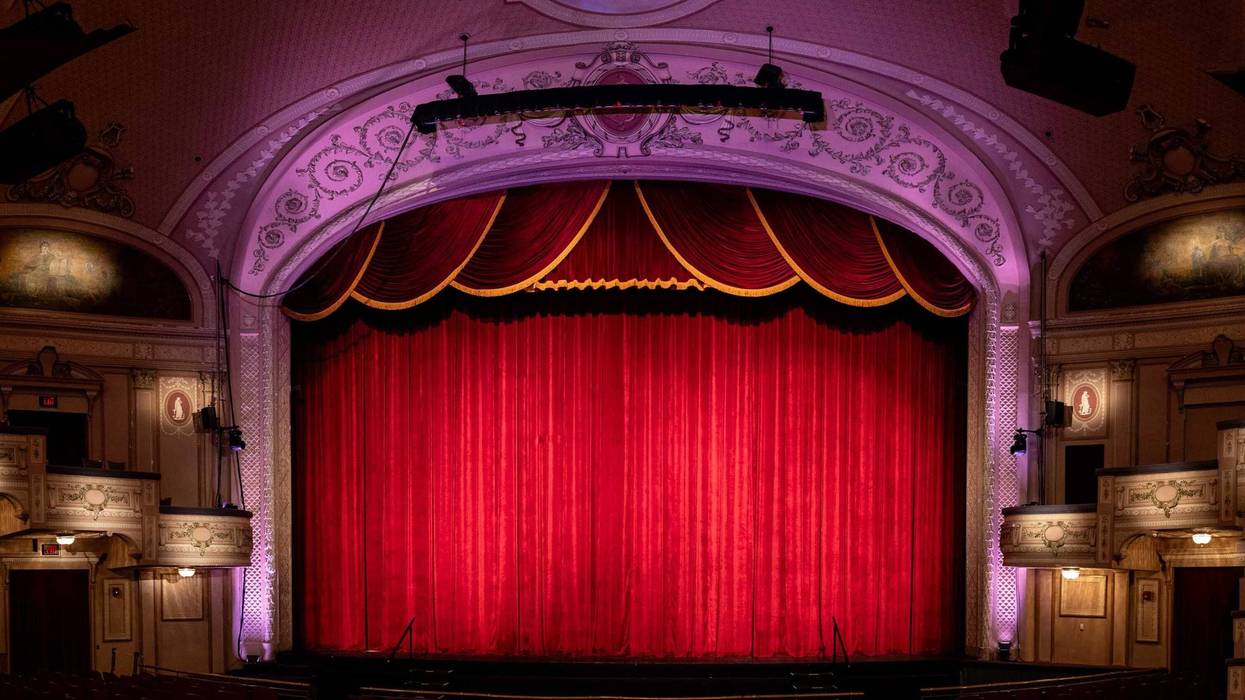The stage of the Miller Theater, part of the newly named Ensemble Arts Philly