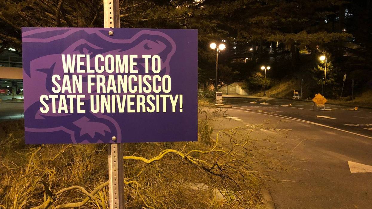 The start of in-person classes have been delayed at San Francisco State due to an online threat.